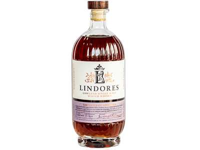 LINDORES LOWLAND SINGLE MALT 70CL SCOTCH WHISKY SHERRY CASK 49,4% 