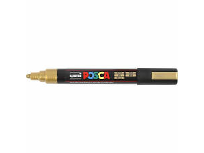 MARKER UNI POSCA PC-5M GOLD  MEDIUM  
