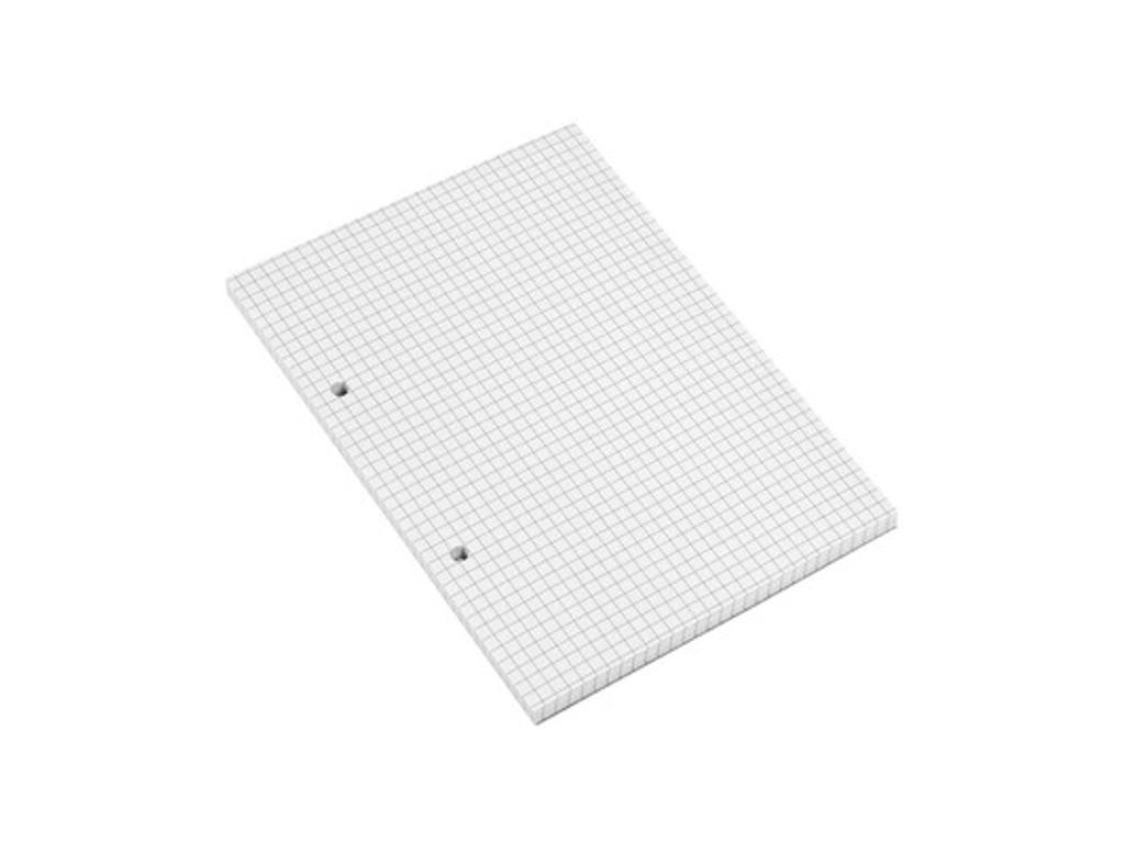 BLOK A5 KVADRET HVID TOPLIMET  60GR. 100 BLADE M/2 HULLER