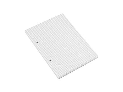 BLOK A5 KVADRET HVID TOPLIMET  60GR. 100 BLADE M/2 HULLER