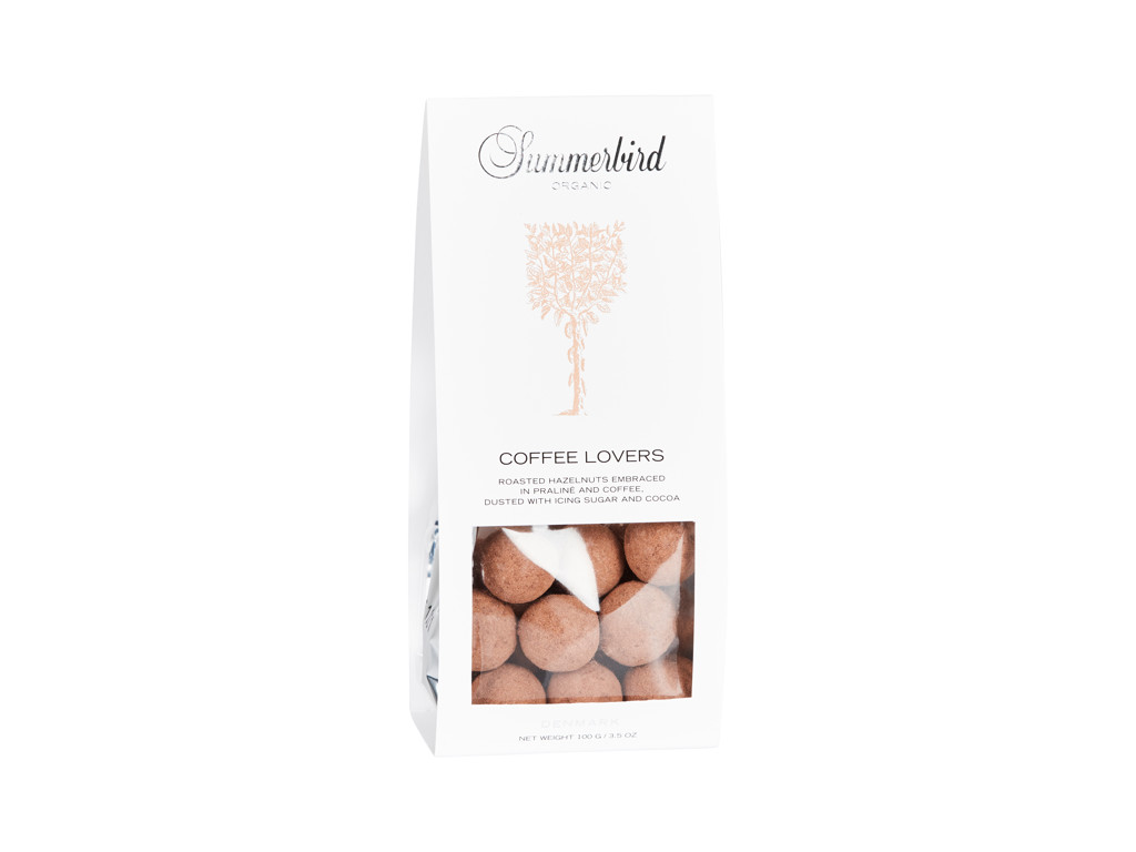 SUMMERBIRD NØDDER COFFEE LOVERS 100GR. 4610 