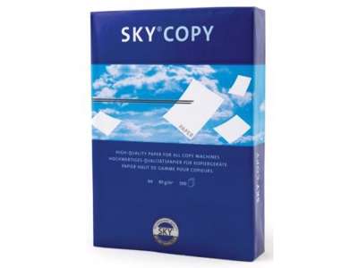 KOPIPAPIR SKY COPY A3 80GR. HVID INKJET, KOPI OG LASER, 500 ARK/PK. 