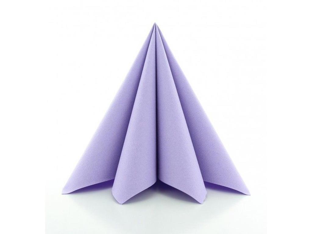 SERVIET AIRLAID TEKSTIL 40X40 CM PK. A 12 STK. ASS. FARVER 