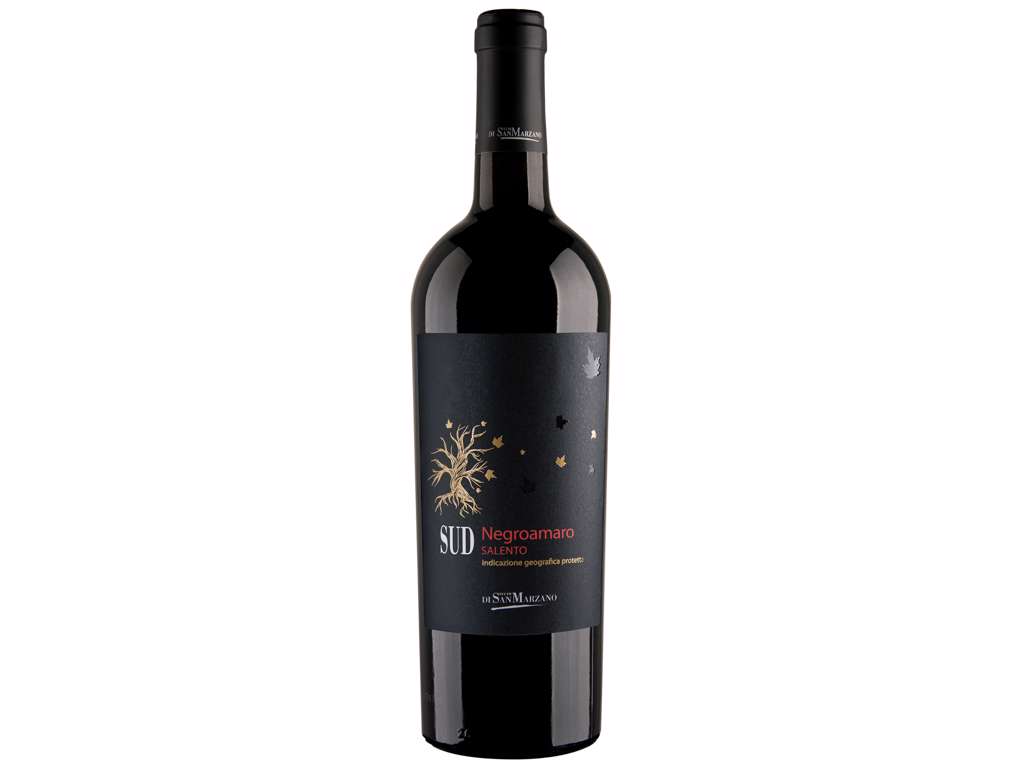 NEGROAMARO SUD WOOD BOX IGP 2019 SALENTO FEUDI DI SAN MARZANO 150  CL. RØDVIN