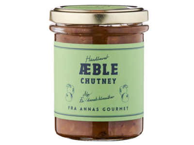 ANNAS GOURMET CHUTNEY ÆBLE 210GR.  