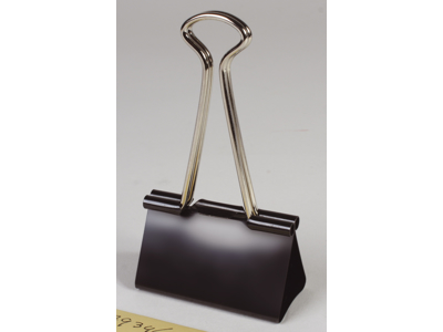 PAPIRKLEMME STÅL FOLD BACK 30MM BNT 744310