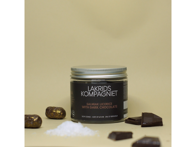 LAKRIDS KOMPAGNIET BORNHOLM SALMIAK LAKRIDS MØRK CHOKOLADE