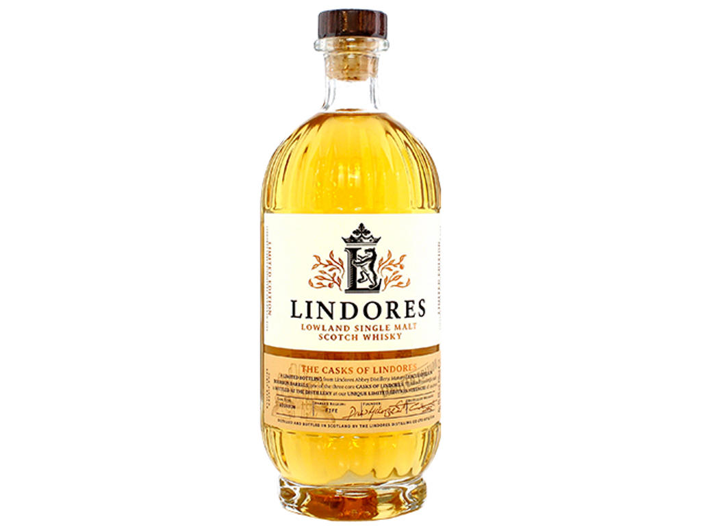 LINDORES LOWLAND SINGLE MALT 70CL SCOTCH WHISKY BOURBON CASK 49,4% 
