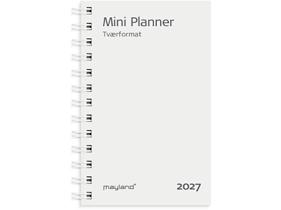 KALENDER MAYLAND 2027 27084800 MINI PLANNER REFILL 8X12,6CM