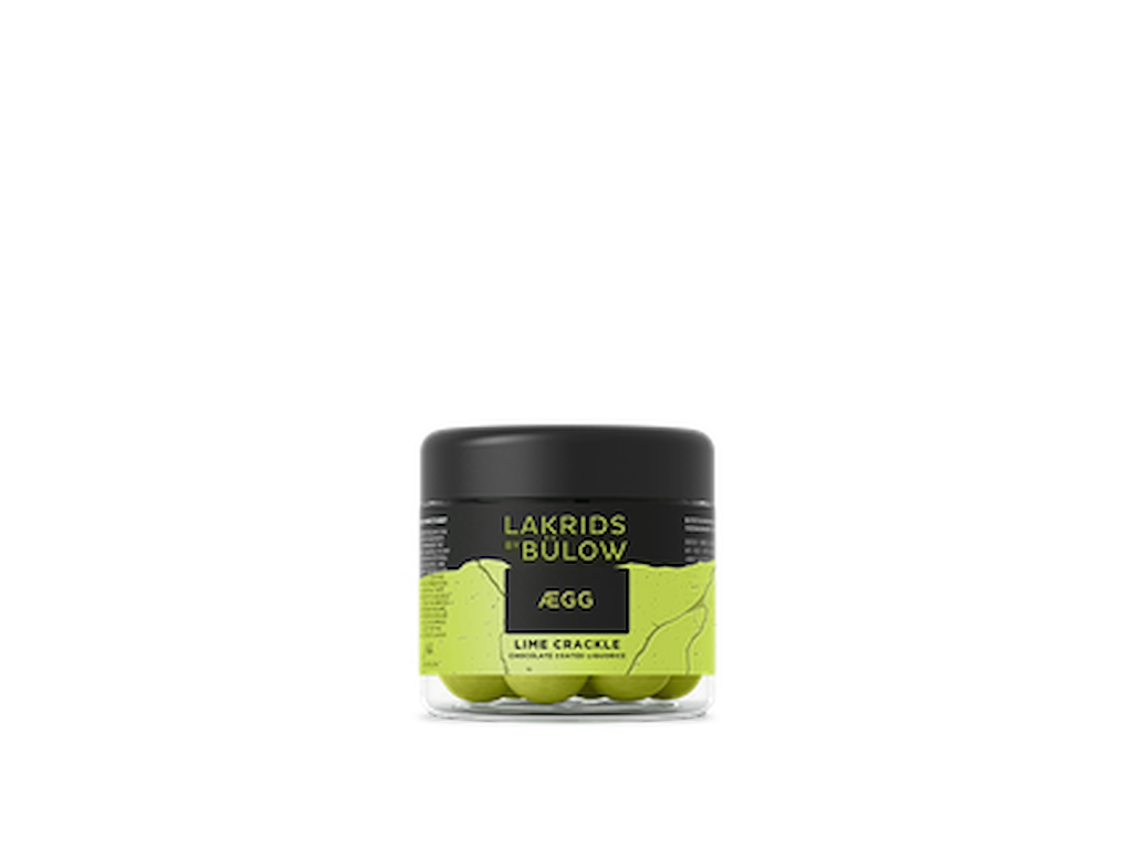 LAKRIDS BY BÜLOW ÆGG SMALL LIME CRACKLE 115GR. 