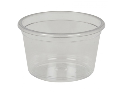 PORTIONSBÆGER Ø7CM 80 ML. KLAR A 1000 STK. 