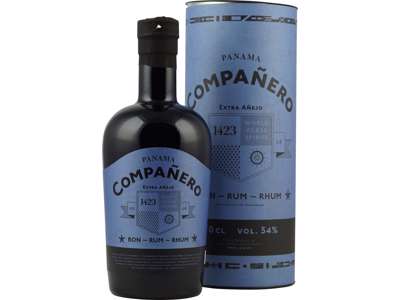COMPANERO RON PANAMA EXTRA ANEJO 70CL. 54% ROMBASERET SPIRITUS 