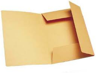 SAMLEMAPPE FOLIE KARTON MED 3 KLAPPER 92801401