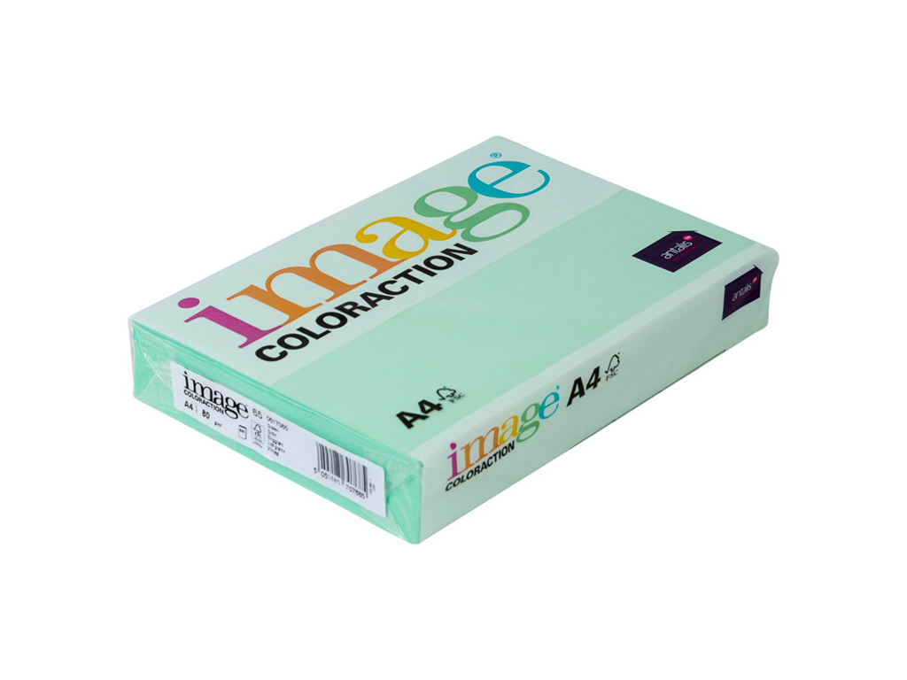 KOPIPAPIR IMAGE COLORACTION A4 80G ENGGRØN 65 500 ARK/PK 