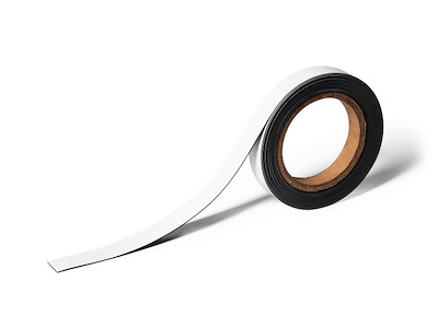 MAGNETBÅND 20MMX5M HVID