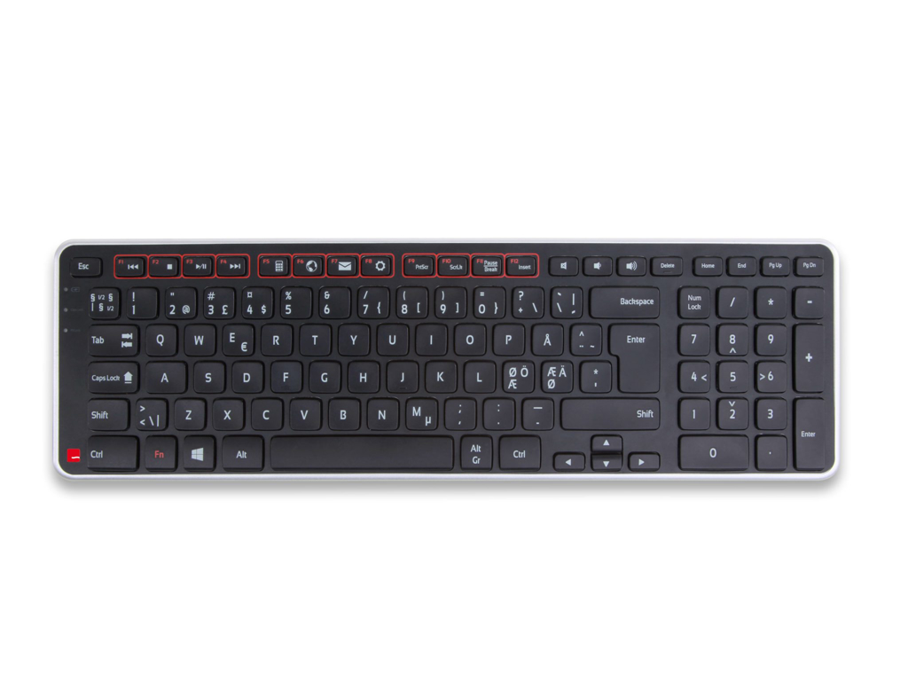 CONTOUR BALANCE KEYBOARD WIRELESS PASSER TIL ROLLERMOUSE 