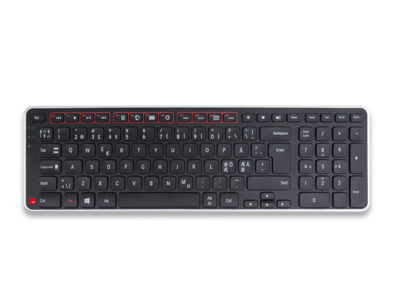 CONTOUR BALANCE KEYBOARD WIRELESS PASSER TIL ROLLERMOUSE 