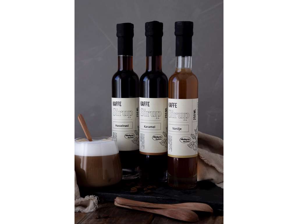 HINBERG KAFFESIRUP VANILJE 250ML  