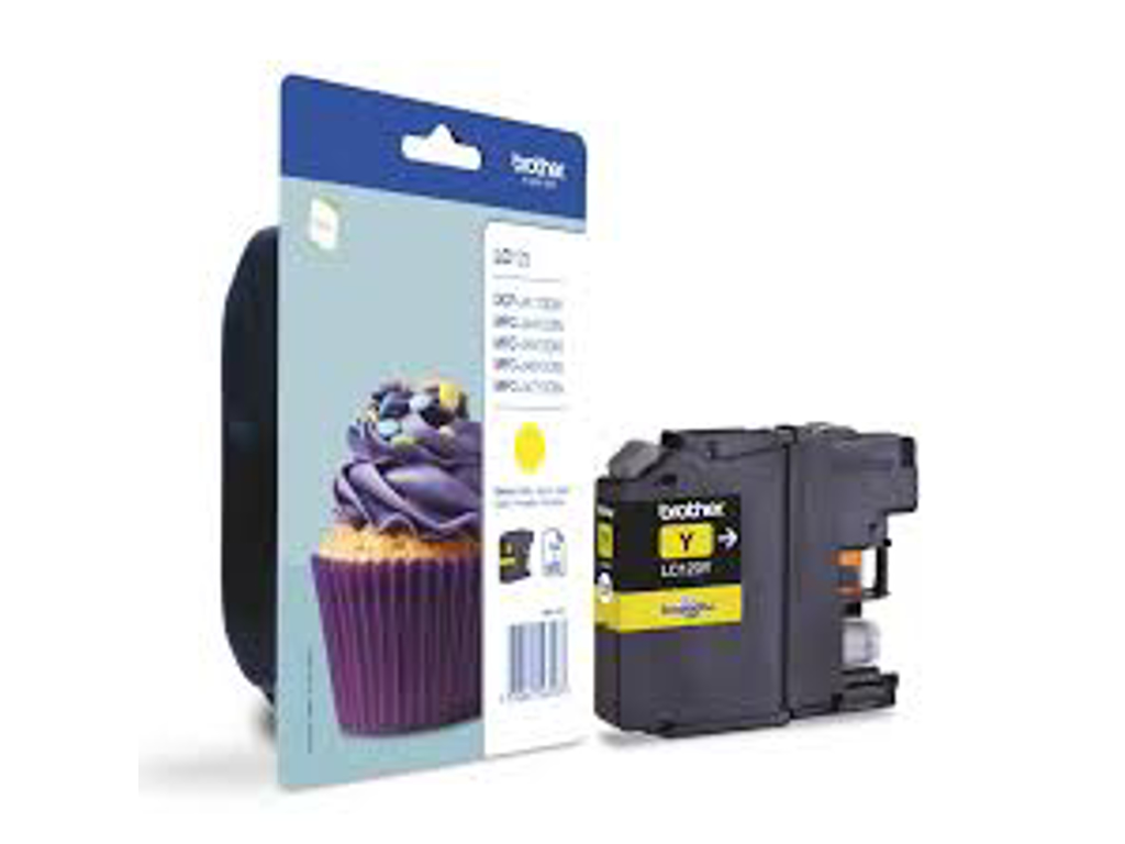 BLÆKPATRON BROTHER LC123Y YELLOW LC123Y 