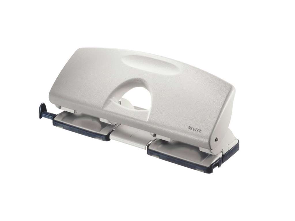 HULAPPARAT LEITZ 5012 4-HULS HVID MED SKINNE 25 ARK 