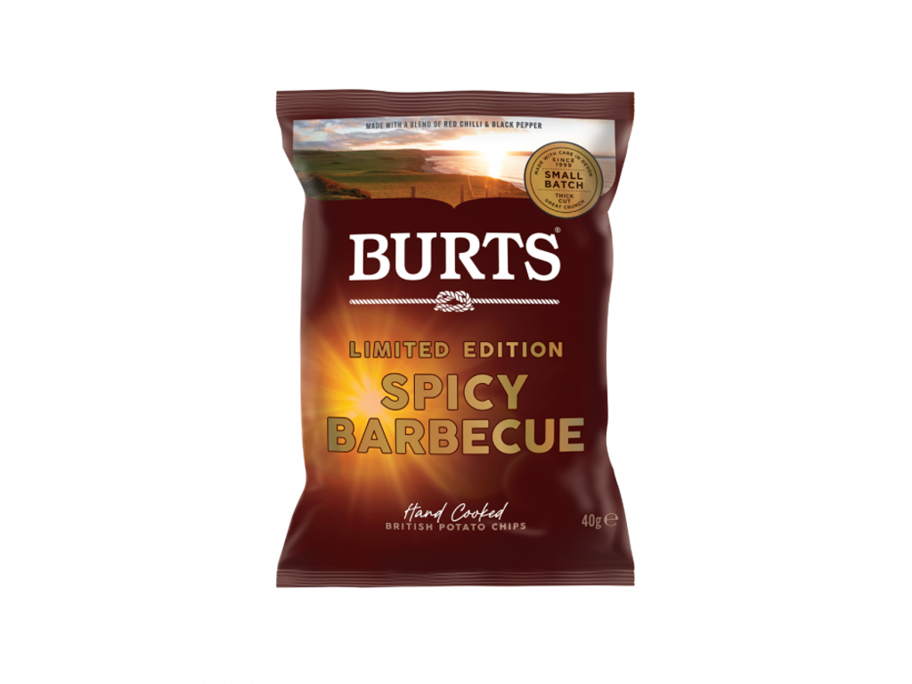 BURTS CHIPS SPICY BARBECUE 40GR.