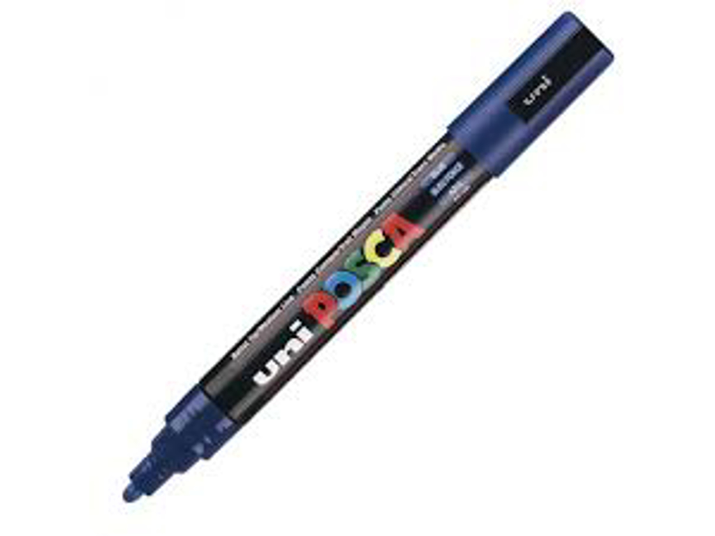 MARKER UNI POSCA PC-5M BLUE MEDIUM 