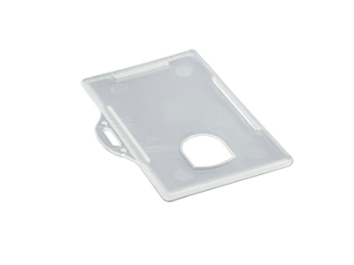 ID-KORTHOLDER AF PLAST U/KLEMME ARTNR. 728210 