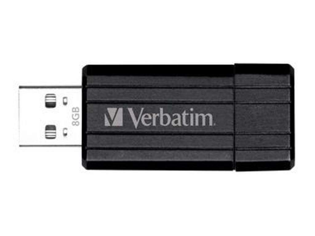 DATATILBEHØR USB STORE N'GO 8GB BLACK 