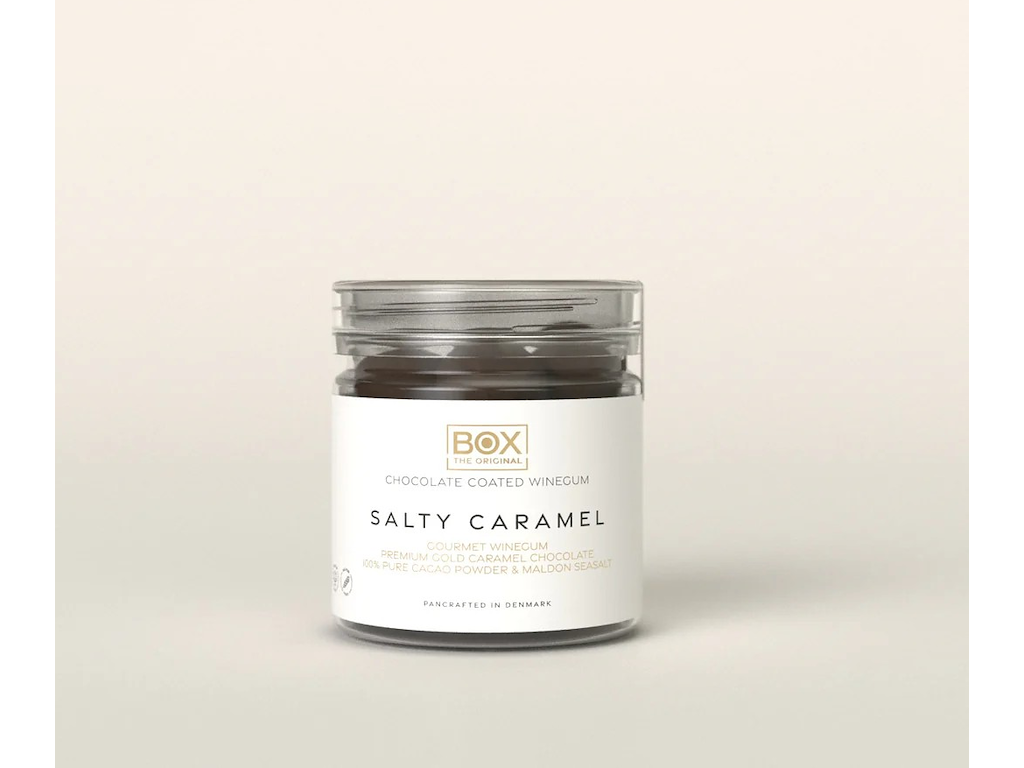 THE ORIGINAL BOX TUBE SMALL SALTY CARAMEL 110GR. 