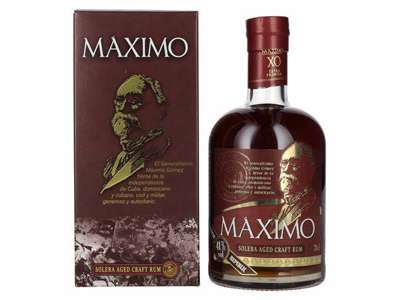 OLIVER'S MAXIMO XO SOLERA CRAFT  AGED RUM 70CL. 41% 