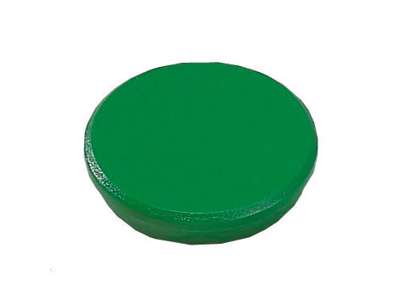 MAGNET DAHLE 24MM RUND GRØN  10 STK./PK. BÆREKRAFT 0,3KG. 195524-05