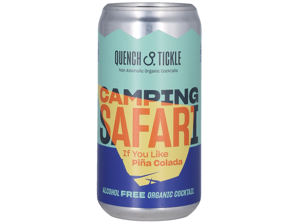 QUENCH & TICKLE CAMPING SAFARI ORGANIC ALKOHOLFRI COCKTAIL 25CL.