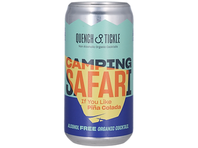 QUENCH & TICKLE CAMPING SAFARI ORGANIC ALKOHOLFRI COCKTAIL 25CL.