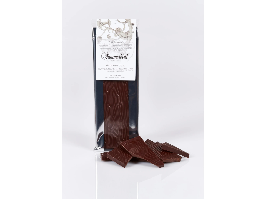 SUMMERBIRD CHOKOLADE GUAYAS 71% 100GR. 1409