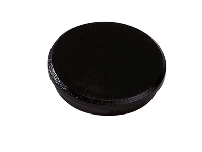 MAGNET DAHLE 13MM RUND SORT 10STK/PK BÆREKRAFT 0,1KG 