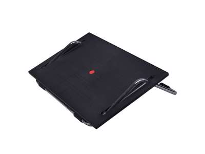 FODSTØTTE TWINCO ERGONOMIC 3121 SORT/KROM 