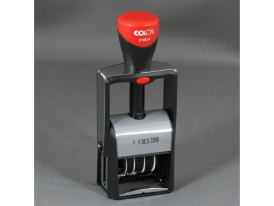 STEMPEL COLOP 2100 DATO MED SORT PUDE, UDEN TEKST 