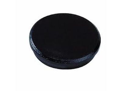 MAGNET DAHLE 38MM RUND SORT 10STK/PK 2,5KG BÆREKRAFT 