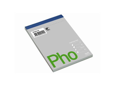 BLOK A6 ULINIERET HVID HÆFTET OG PERFORERET 100 BLADE 400051499