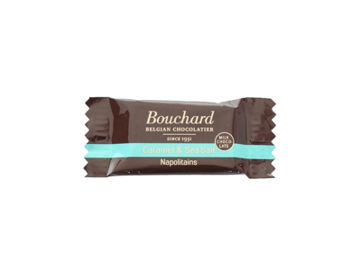 CHOKOLADE BOUCHARD LYS CHOKOLADE KARAMEL/HAVSALT 1KG A 5GR FLOWPK. 