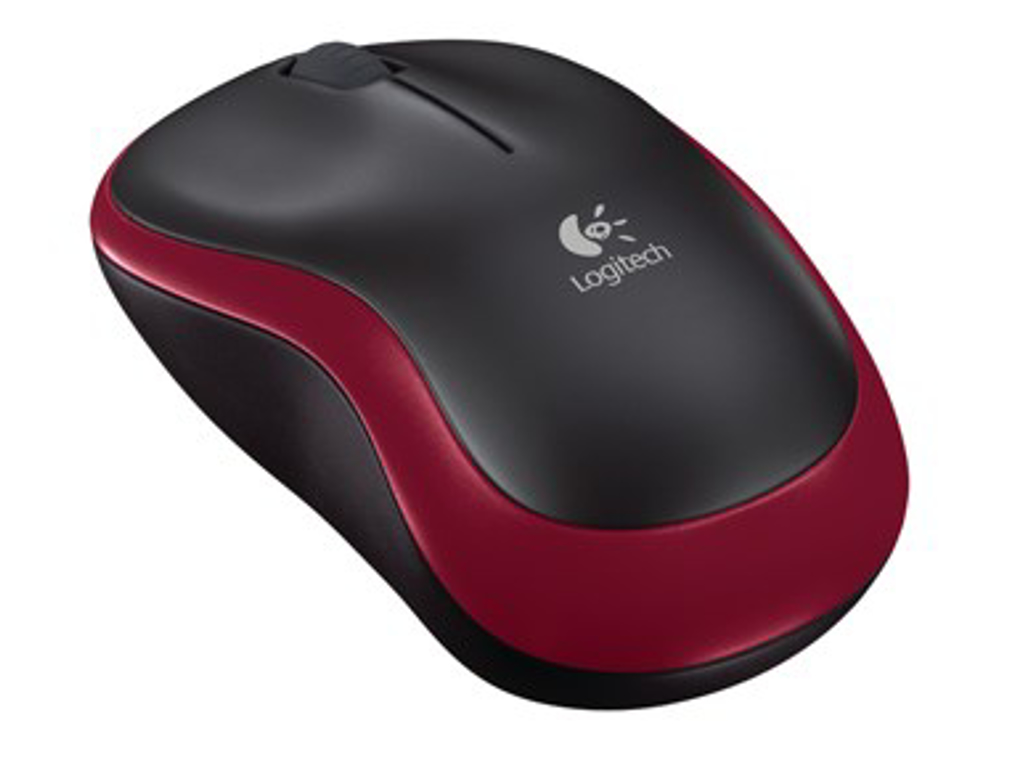 DATATILBEHØR LOGITECH WIRELESS MOUSE RED M185 