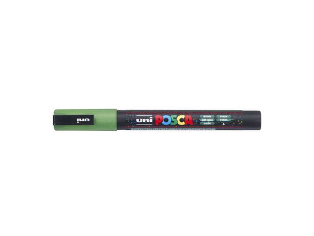 MARKER UNI-POSCA PC-3ML GLITTER GREEN 