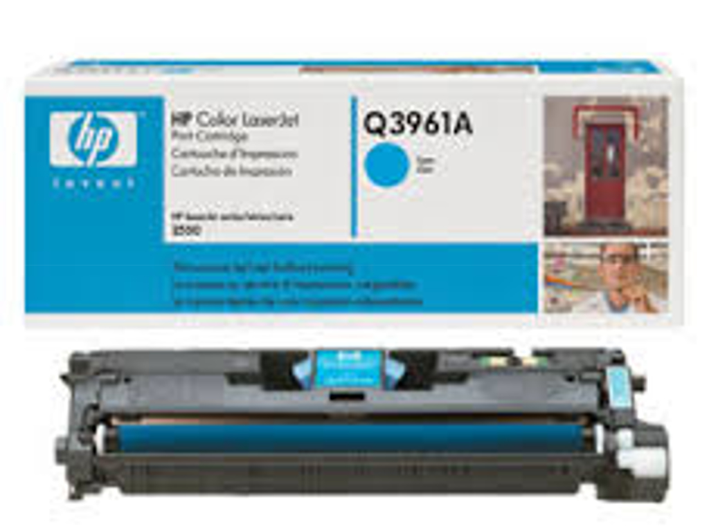 LASERTONER HPQ3961A CYAN, TIL*** LASERJET 2550,2820,2840 HPQ3961A 