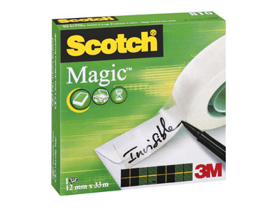 TAPE 3M MAGIC 810 19MMX33M  70005241826