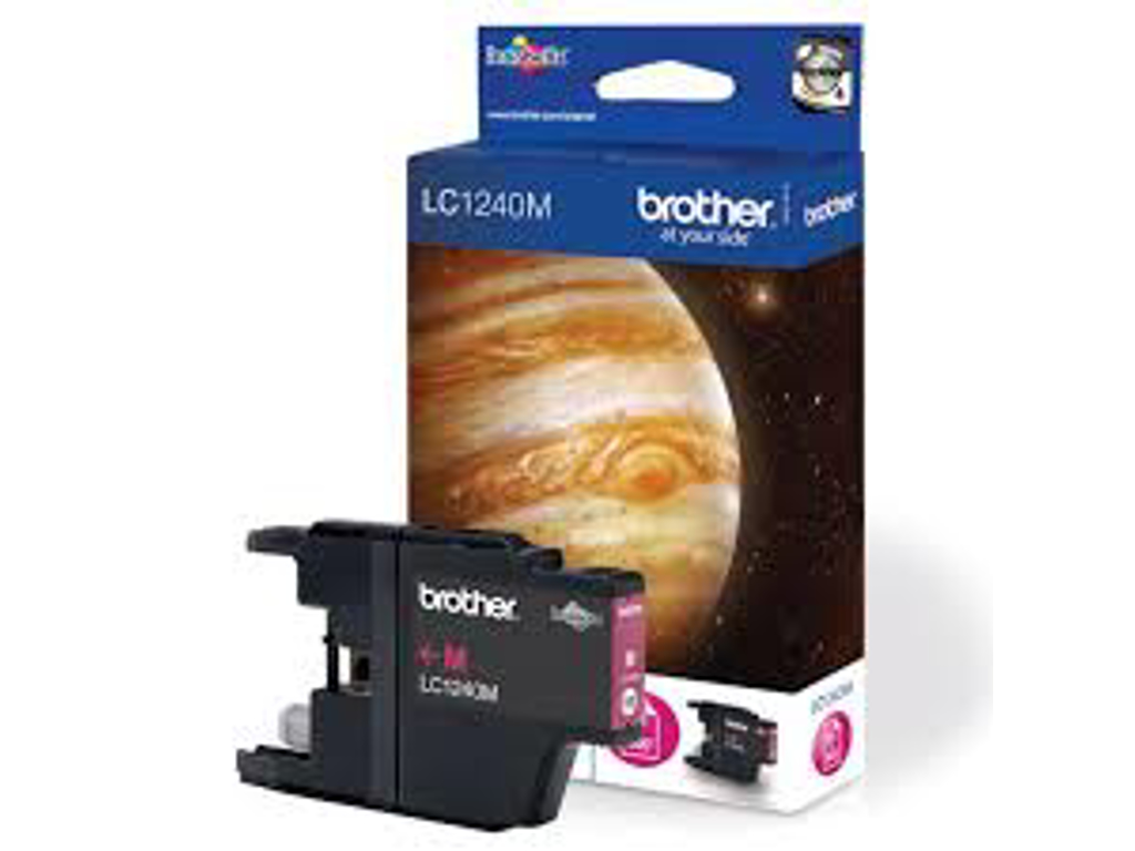 BLÆKPATRON BROTHER LC1240 MAGENTA TIL BROTHER MFC-J6510M 6710,6910 LC1240M