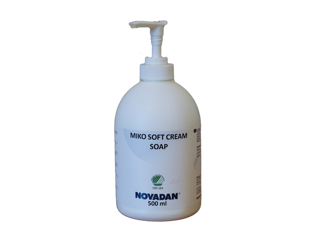 RENGØRING CREMESÆBE MIKO SOFT CREAM SOAP 500 ML 26216