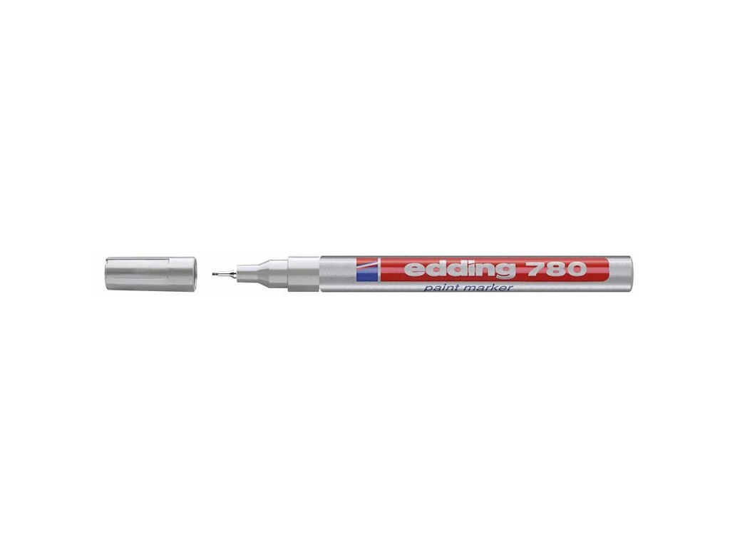 MARKER EDDING 780 PAINTMARKER SØLV 0,8MM
