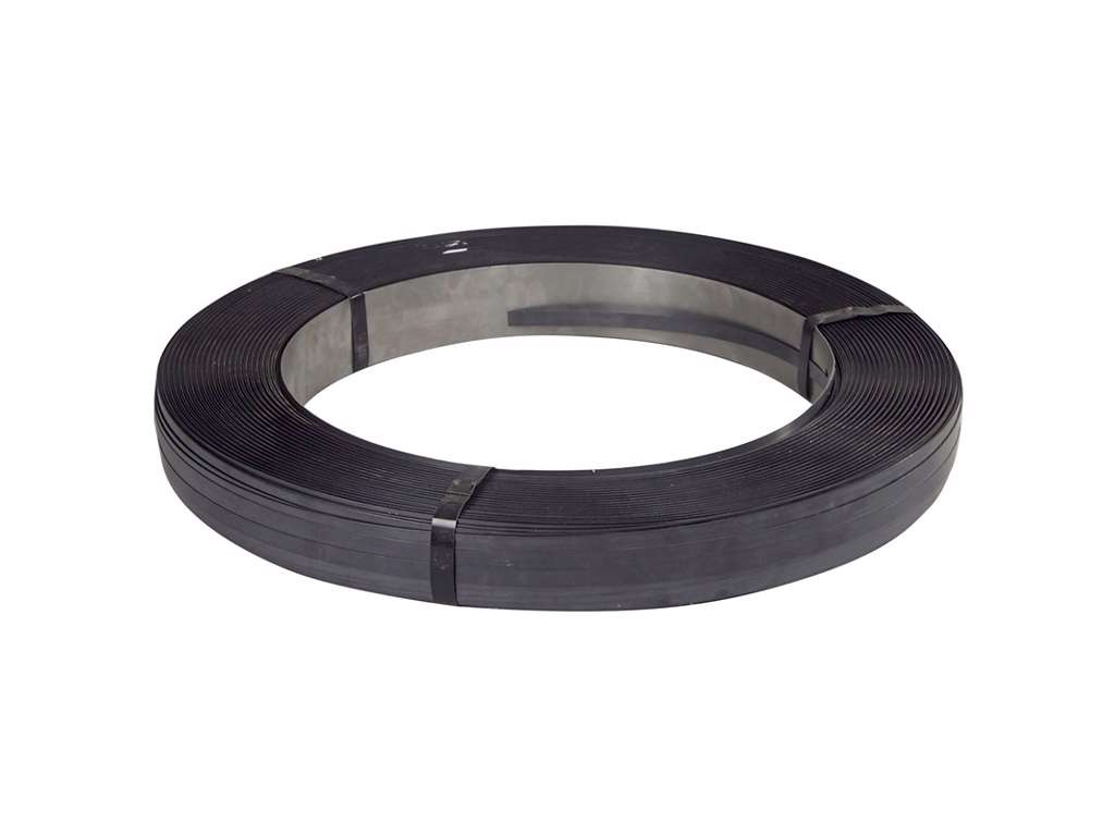 STÅLBÅND 16X0,5MM CA. 50KG. PR.RL 640KG. BRUD, 65X406MM KERNE CA. 850M PR. RL.                   »»