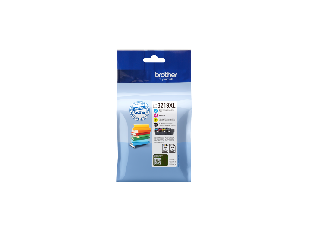 BLÆKPATRON BROTHER LC3219XL  VALUEPACK B-C-Y-M  
