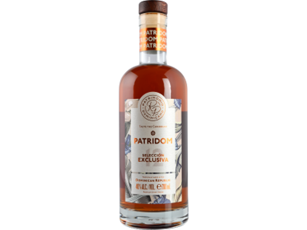 PATRIDOM SELECCION EXCLUSIVA 40% 70 CL. SPIRIT DRINK ROMBASERET SPIRITUS